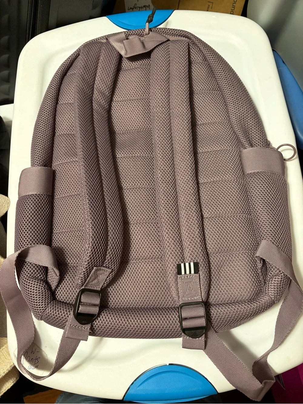 adidas Mauve Mesh Backpack - Picture 2 of 15